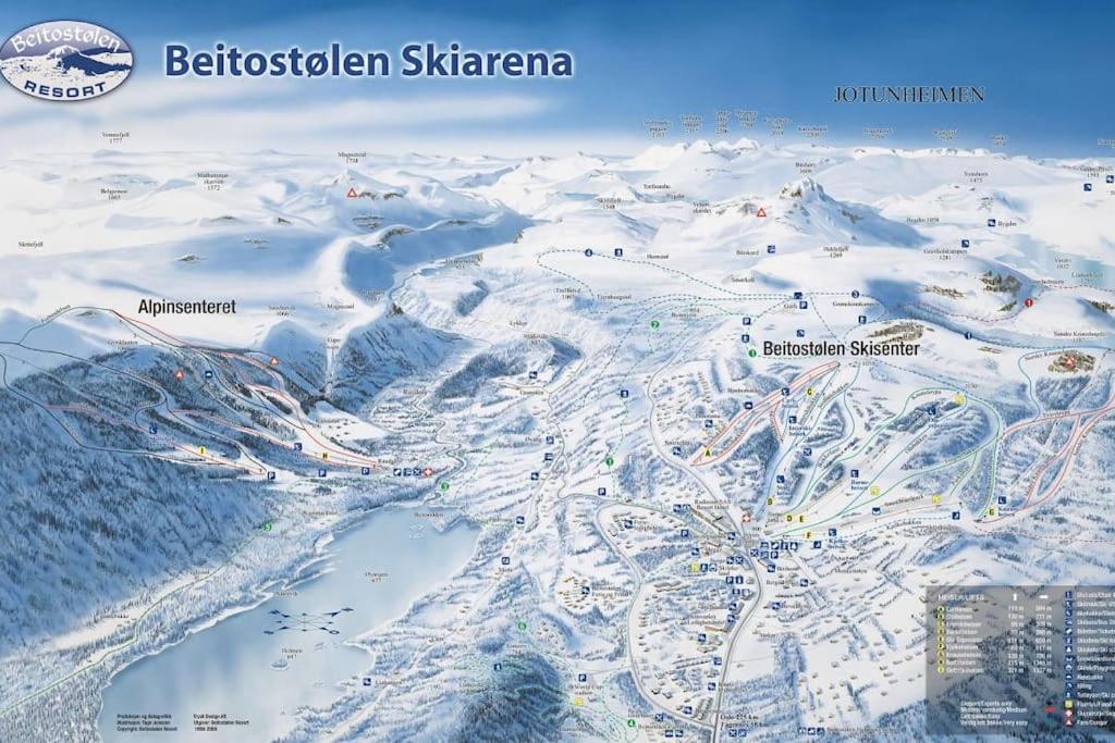 Peaceful Oasis. Panoramic Forest- & Mountain View. Sauna. Beitostolen ภายนอก รูปภาพ